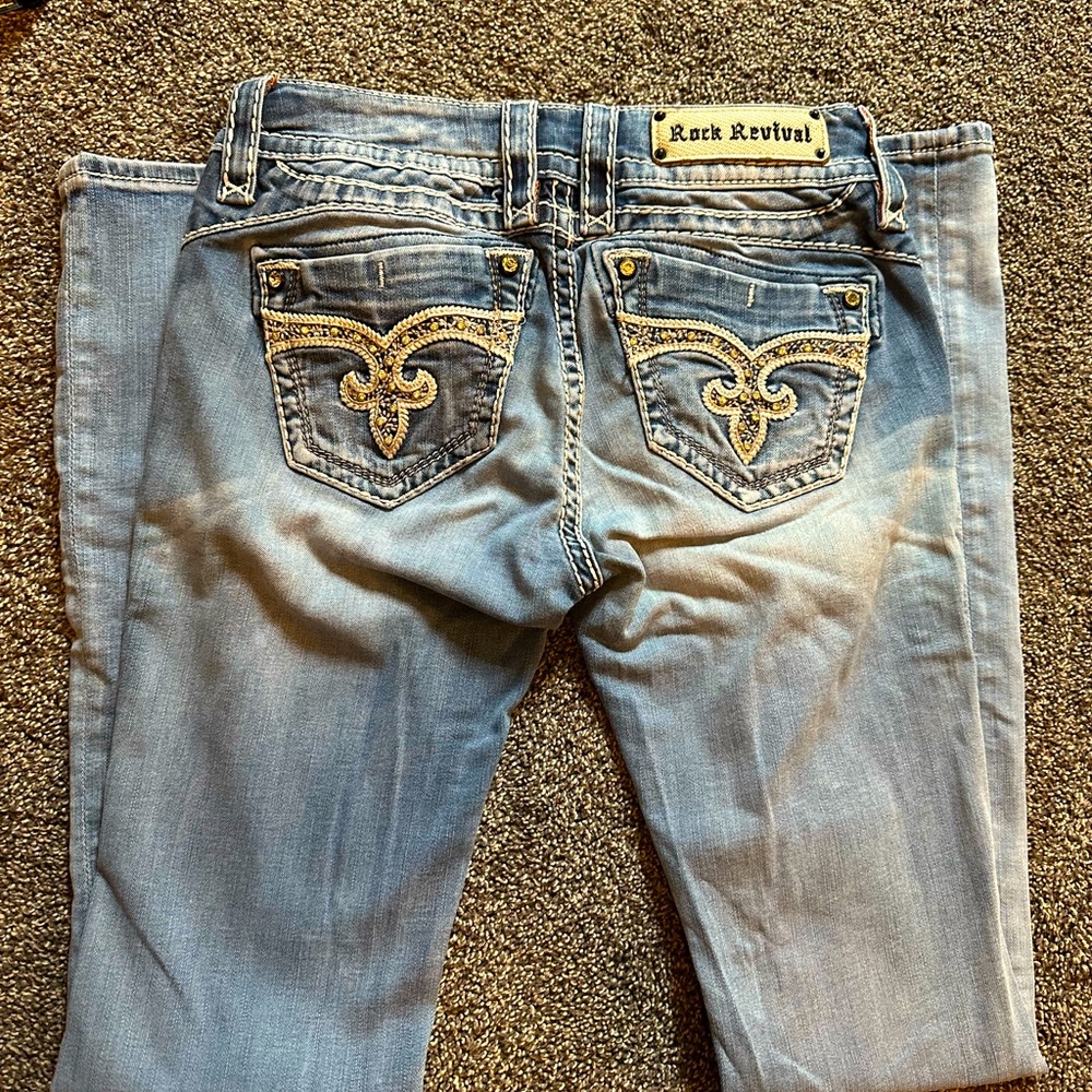 Womens Rock Revival Jeans